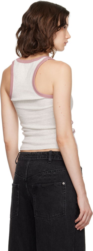 Tankkitoppi Ksubi Ksubi Pitt Lane Origin Tank Top Valkoinen | WPF25SI002, 2