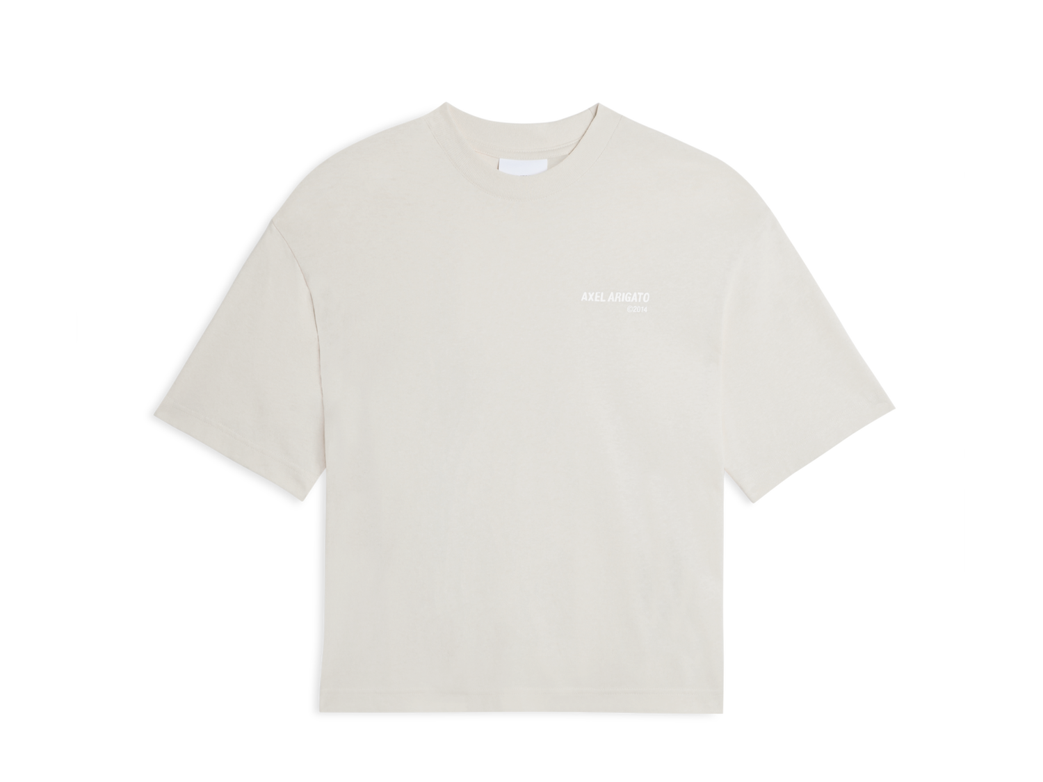 T-paita AXEL ARIGATO Float Oversized T-Shirt Beige | A2214001, 1