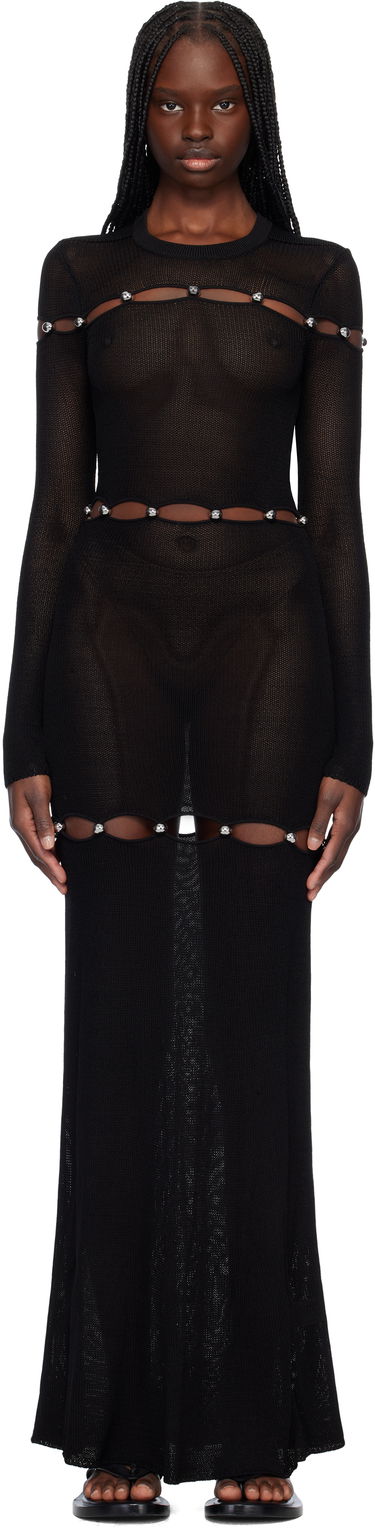 Mekko ISABEL MARANT Isabel Marant Elmire Maxi Dress Musta | RO0810FA-C2L01I, 0