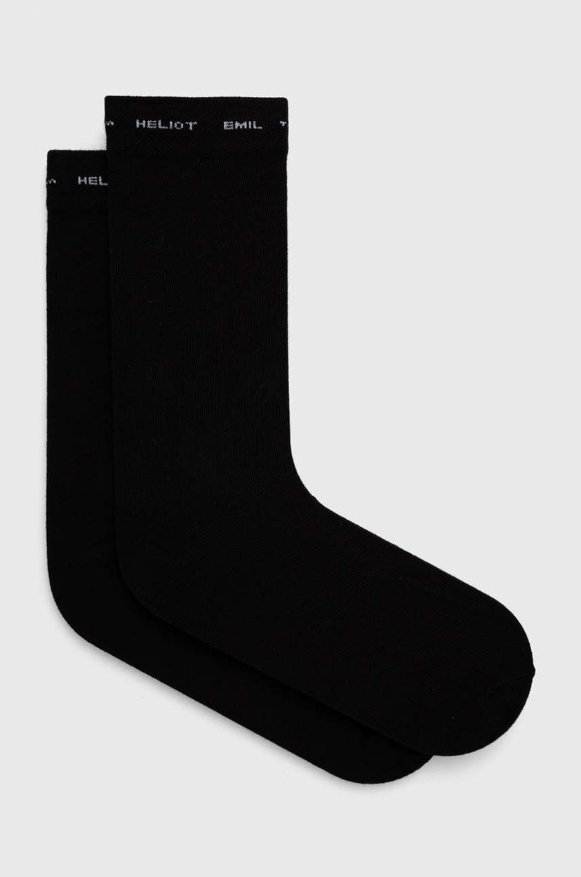 Sukat HELIOT EMIL Black Socks Musta | HE.16.45.C01