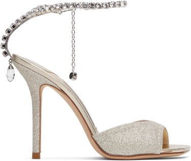 Kengänhoito Jimmy Choo Jimmy Choo Saeda 100 Heeled Sandals Metallinen | SAEDA SANDAL 100, 0
