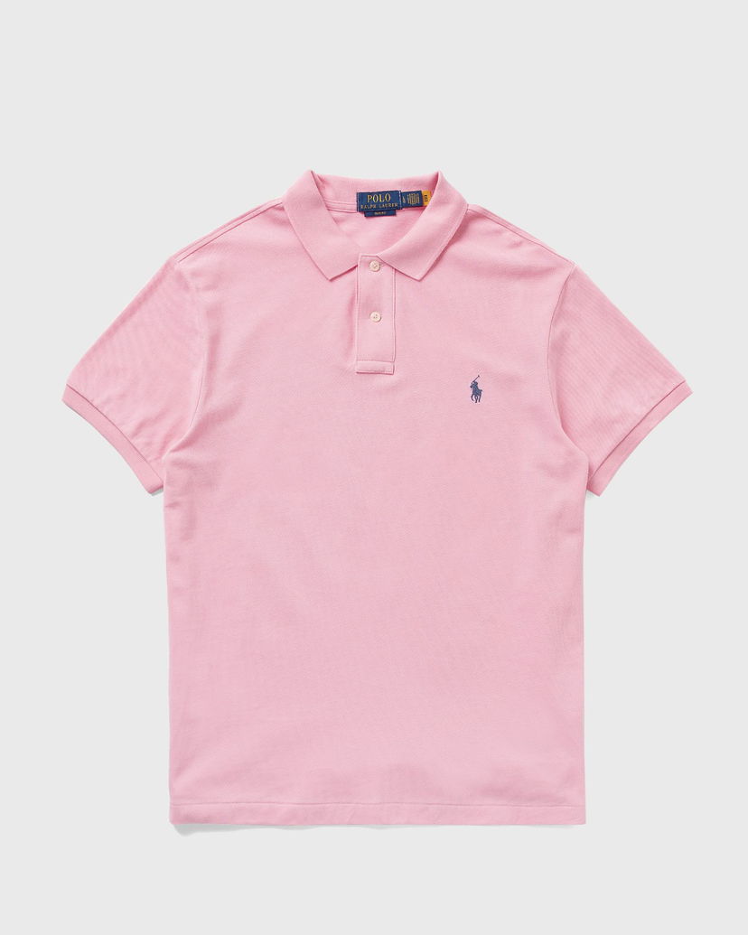Poolopaita Polo by Ralph Lauren Polo Ralph Lauren Slim Fit Polo Shirt Vaaleanpunainen | 710536856396