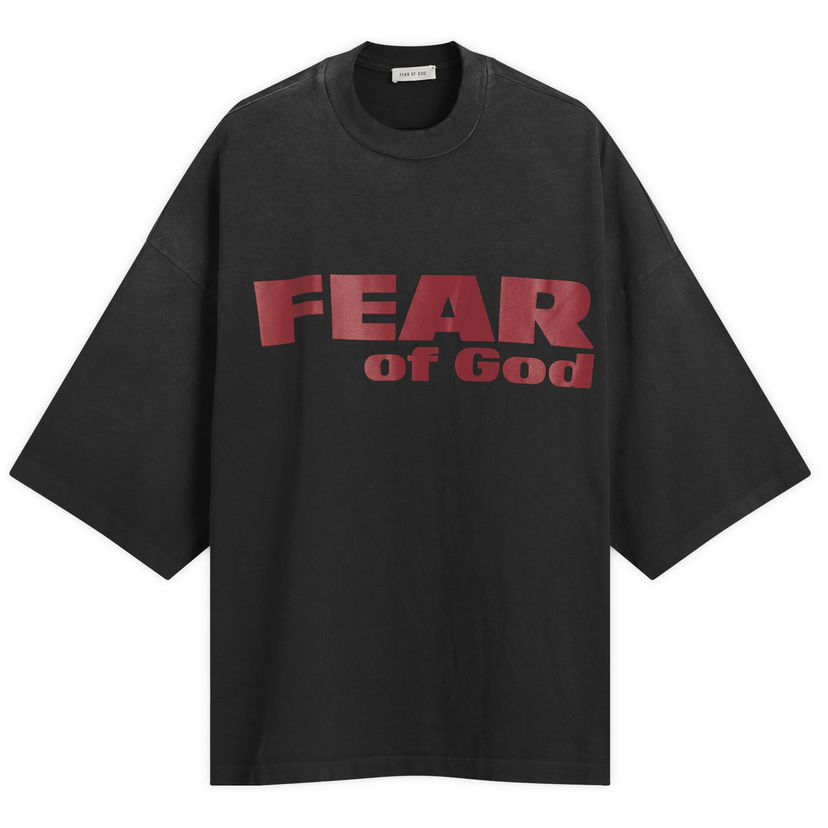 T-paita Fear of God Relaxed "Fear Is Gone" T-Shirt Musta | FG25FW10-10302HWJUS-001