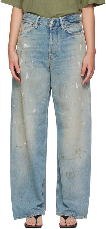 Jeans Acne Studios Acne Studios 1981 U Paint Splatter Jeans Sininen | C00096-, 0