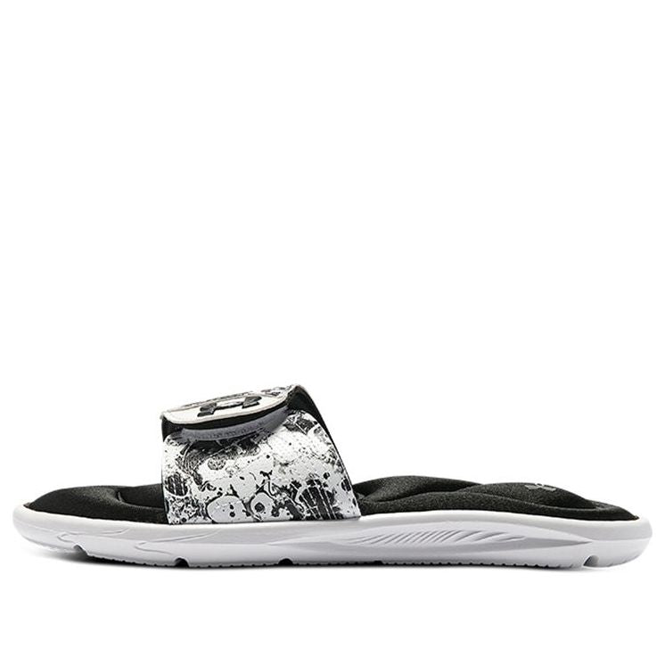 Tennarit ja kengät Under Armour Ignite 6 Graphic Strap Slides Valkoinen | 3024453-002