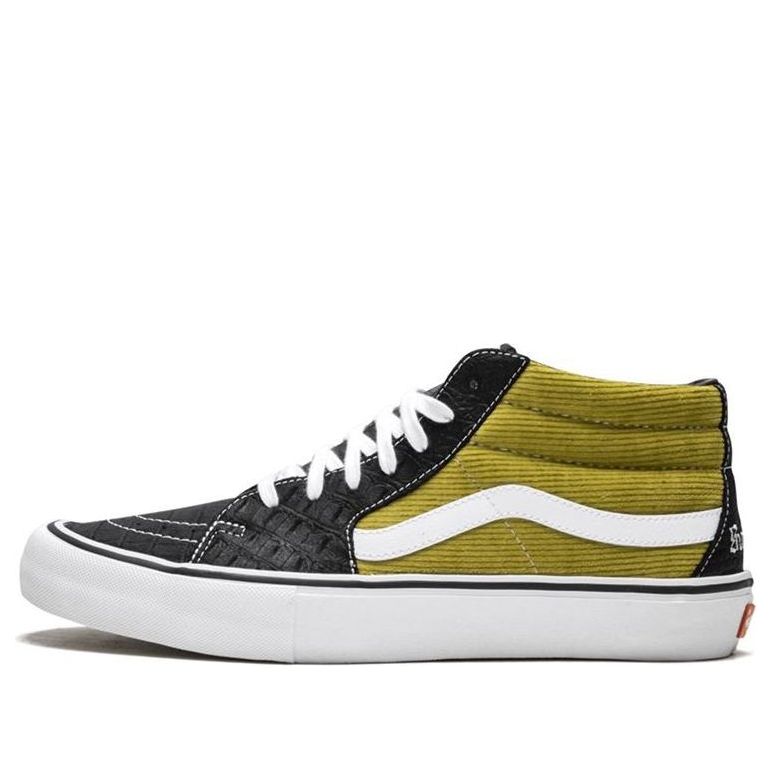 Tennarit ja kengät Vans Supreme x SK8-Mid Pro 'Corduroy Croc' Vihreä | VN0A347UPUH