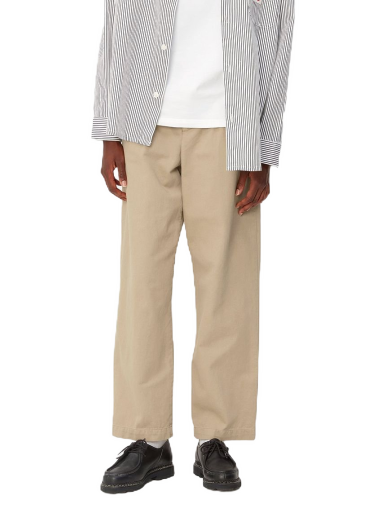Housut Carhartt WIP Cara Pant "Wall garment dyed" Beige | I029802_G1_GD