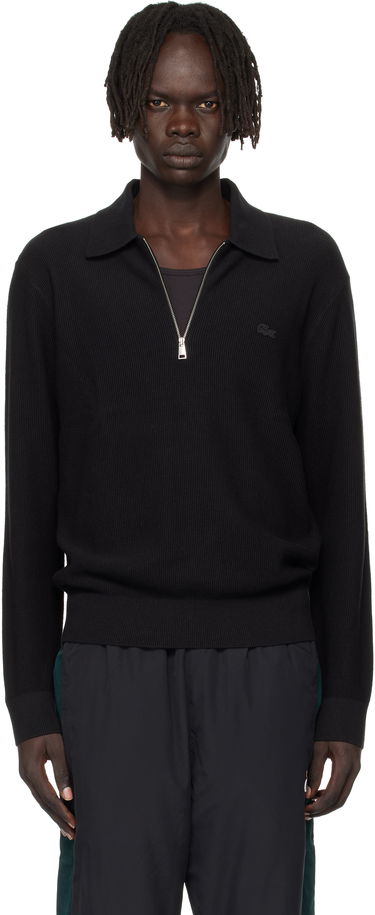 Poolopaita Lacoste Lacoste Half-Zip Polo Musta | AH5187_031, 0