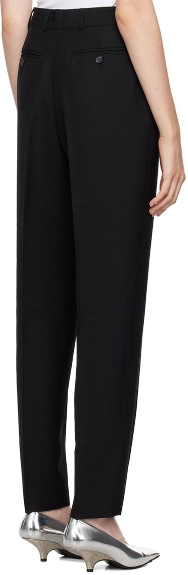 Housut TOTEME Low-Waist Tailored Trousers Musta | 244-WRB0228-FB0026, 2