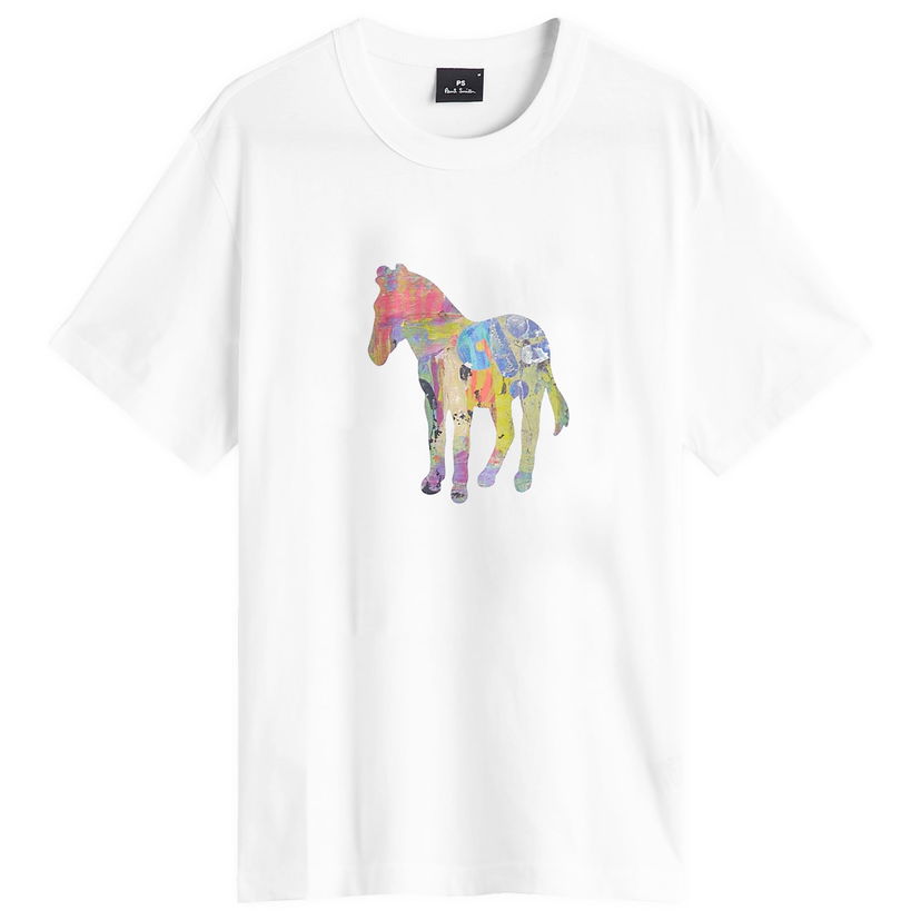 T-paita Paul Smith Paul Smith Zebra Craft T-Shirt, Size Large Valkoinen | M2R-220X-PP4701-01