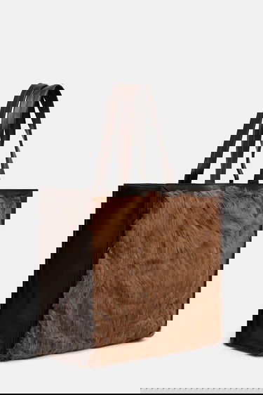 Kangaskassi Andersson Bell Andersson Bell Linus Fur Tote Bag Ruskea | aaa493u, 4