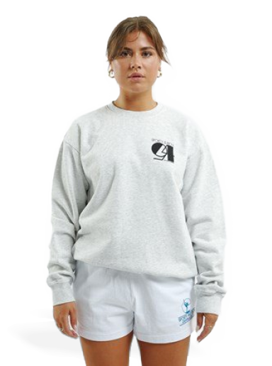 Huppari Sporty & Rich Studio Crewneck Harmaa | CR484HG