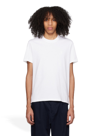 T-paita AMI T-Shirt Valkoinen | UTS022.726