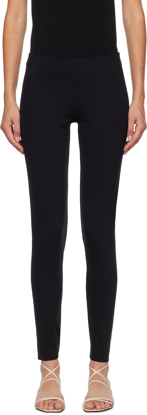 Leggingsit The Row Woolworth Slim Leggings Musta | 5588-K106