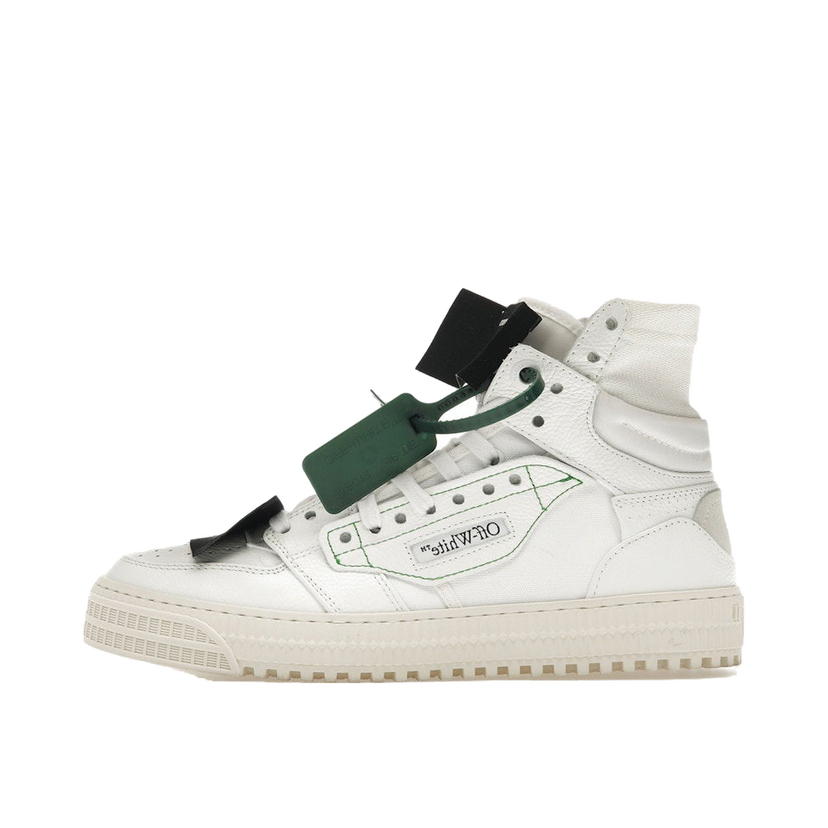 Tennarit ja kengät Off-White Off-Court 3.0 White Black Green Valkoinen | OMIA065C99LEA0040110