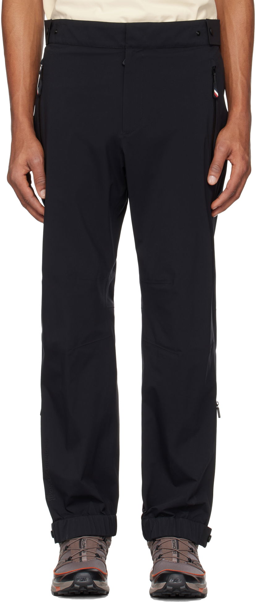 Housut Moncler Grenoble GORE-TEX Jogging Pants Musta | K10972A000045987M