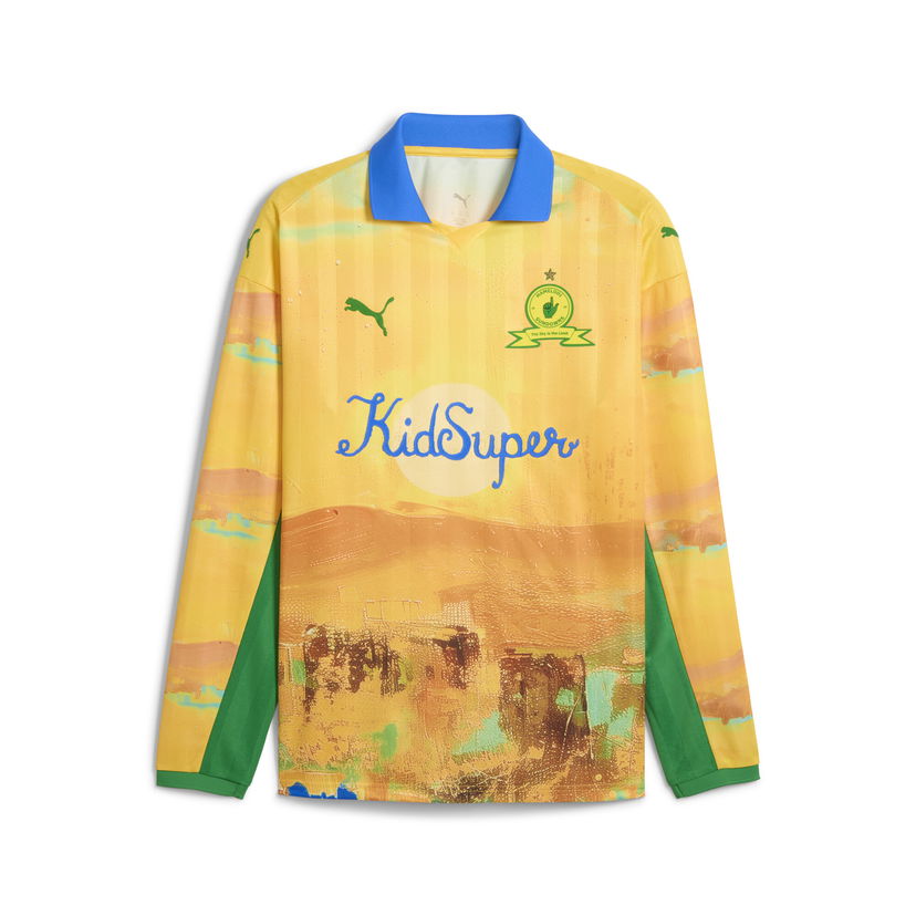 Jersey Puma KID SUPER x Mamelodi Sundowns Men's Retro Jersey Keltainen | 782750_22