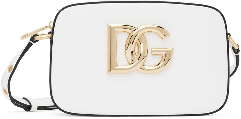 Olkalaukku Dolce & Gabbana White 3.5 Crossbody Bag Valkoinen | BB7095 AW576