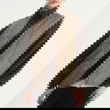 Liivi TAION Military Quilted Zip Vest Beige | TAION-001ZML-1-DKH, 1