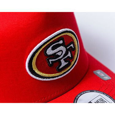 Korkki New Era 9FORTY A-Frame San Francisco 49ers Adjustable Hat Punainen | 60565495, 2