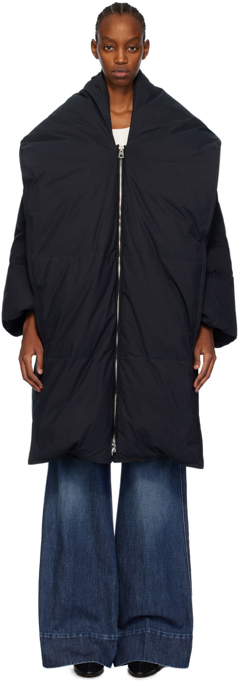 Parka Bottega Veneta Frosted Down Jacket Tummansininen | 774210 V1LE0