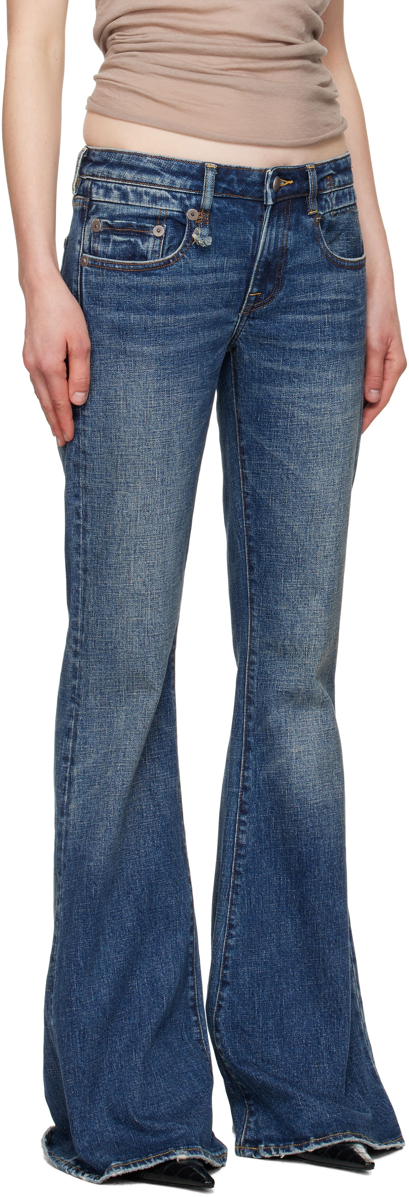 Jeans R13 R13 Overflow Boy Flare Jeans Sininen | R13WD142-D275A, 1