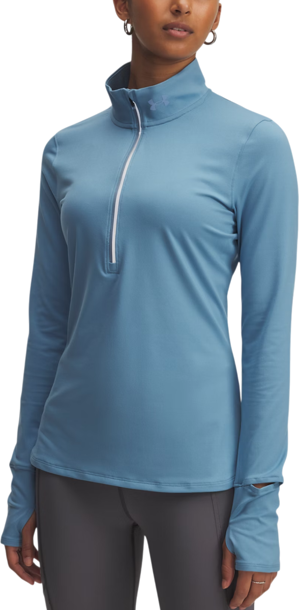 T-paita Under Armour Under Armour Qualifier Run 1/2 Zip Running Pullover Sininen | 1379349-418