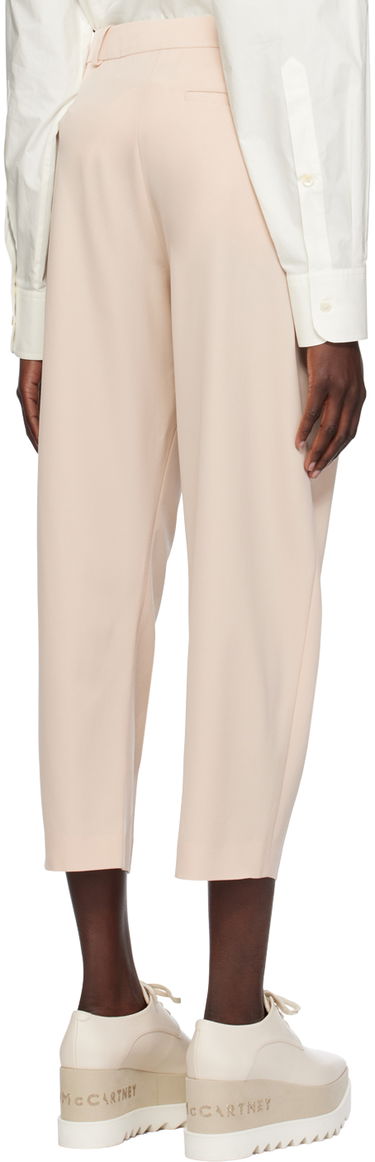Housut Stella McCartney Stella McCartney Pleated Cropped Trousers Vaaleanpunainen | 5919643CU704, 2