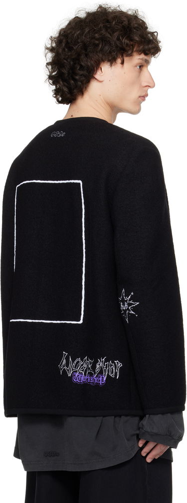 Takki 032C Ghost Writer Wool Jacket Musta | S25-MRW-1701-000, 2