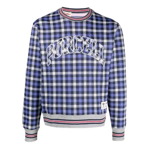 Villapaita Converse Todd Snyder Crossover Series Plaid Sweatshirt Sininen | 10022721-A01