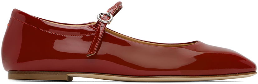 Vaatteet Aeyde Aeyde Uma Ballerina Flats Punainen | A11-FL-RAZS08FL-123-406-048