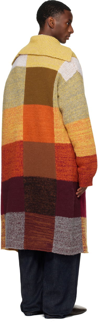 Takit Dries Van Noten Dries Van Noten Long Wool Coat Monivärinen | 252-021233-2725, 2