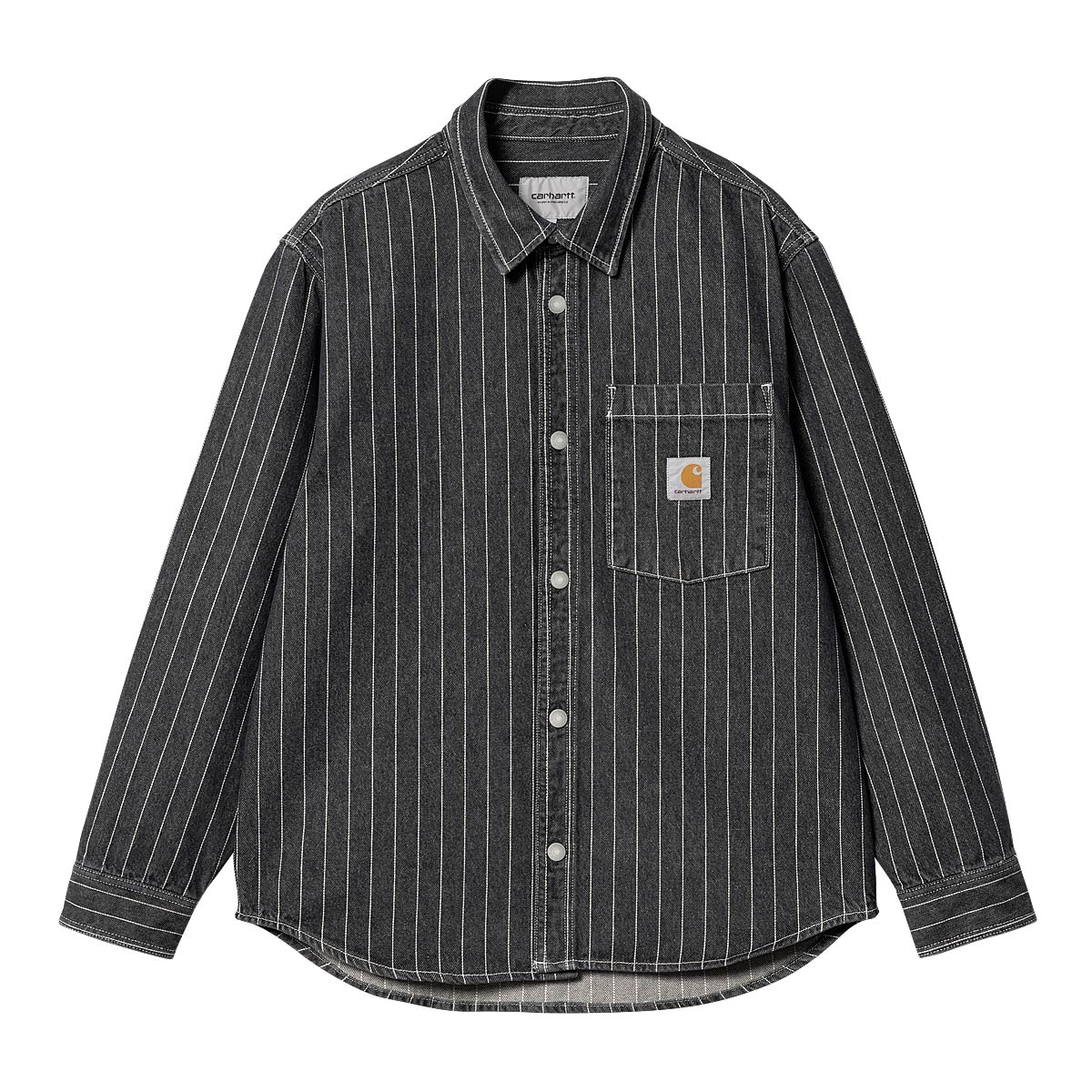 Takki Carhartt WIP Orlean Shirt Jacket Musta | I033009.1XX06, 1