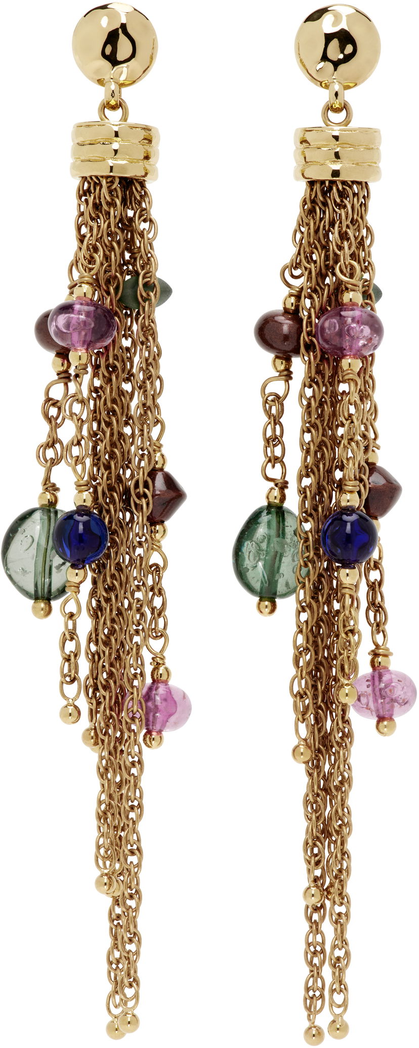 Korvakorut CHLOÉ Chloé 'The Chloé Pompoms' Chain Drop Earrings Monivärinen | CHC25SFE10RPL