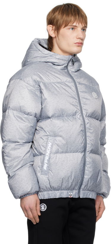 Puffer takki AAPE by A Bathing Ape AAPE by A Bathing Ape 'AAPE NOW' Down Jacket Harmaa | AAPDNM7654XANGY2, 1
