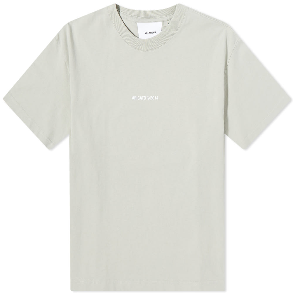 T-paita AXEL ARIGATO Monogram Tee Harmaa | A1000003, 0