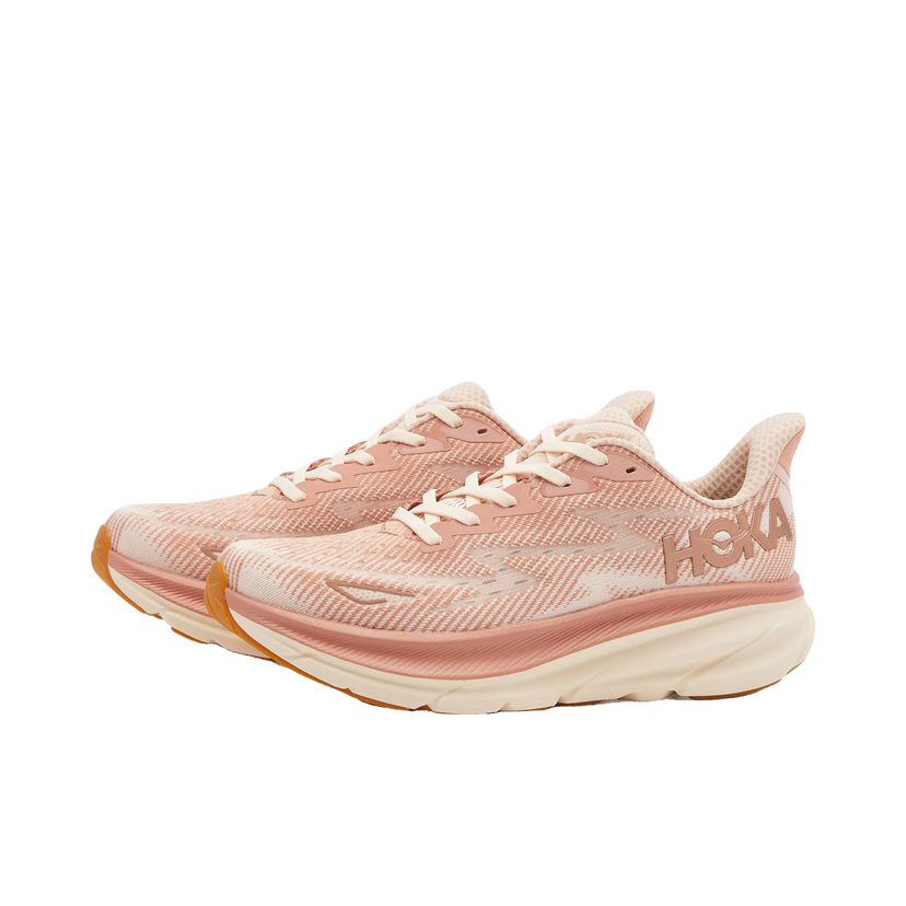 Juoksu Hoka One One Women's Clifton 9 Sneakers in Sandstone/Cream, Size UK 3.5 | END. Clothing Beige | 1127896-SNC
