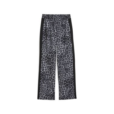 Verryttelyhousut Puma T7 Leo Luxe All-Over Print Straight-Leg Pants Harmaa | 632343_01, 5
