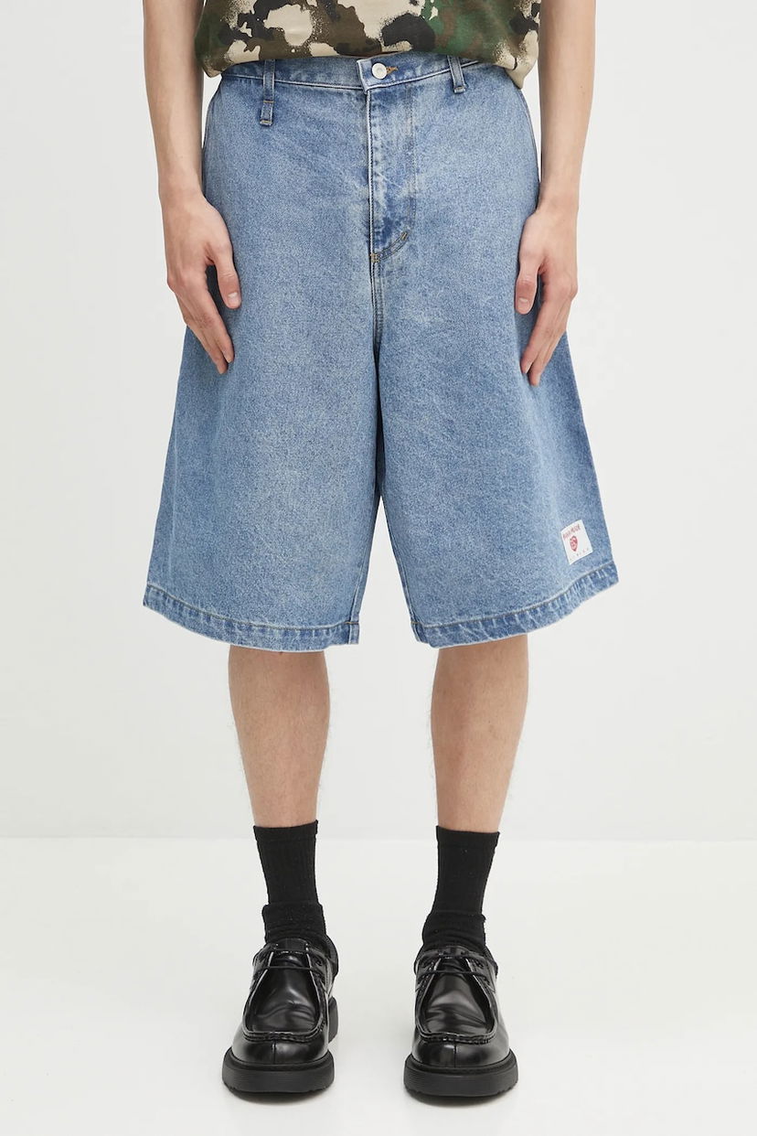 Shortsit Human Made Human Made Denim Shorts Sininen | HM29PT017