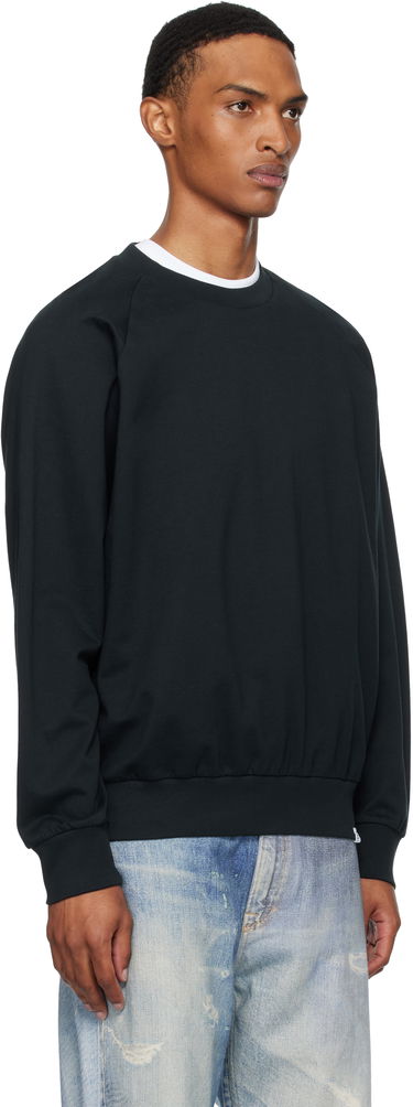 Huppari NORSE PROJECTS Norse Projects Marten Relaxed Raglan Sweatshirt Musta | N20-1365, 1