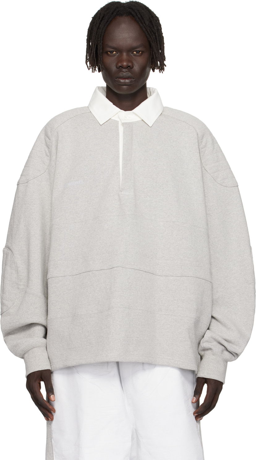 Poolopaita HED MAYNER Hed Mayner Paneled Polo Harmaa | HMMB72021R-HB211