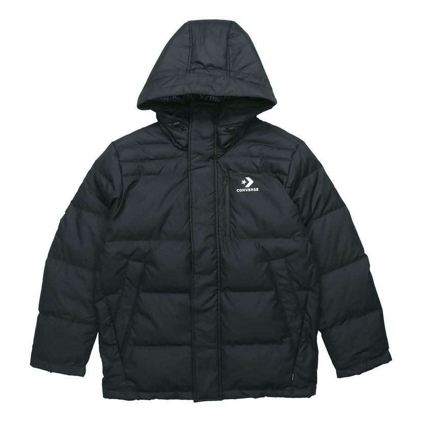 Puffer takki Converse Feather Down Jacket Musta | 10019321-A02
