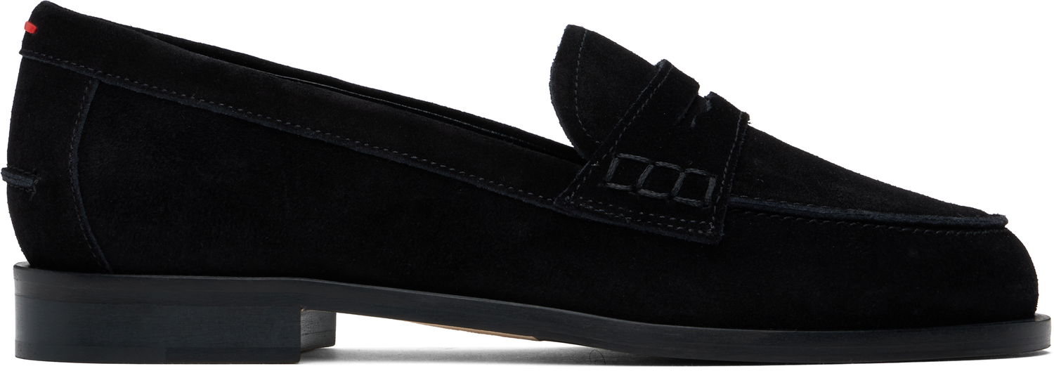 Kengänhoito Aeyde Aeyde Oscar Suede Loafers Musta | A11-FL-VRNR15FL50-FW24-800-022, 0