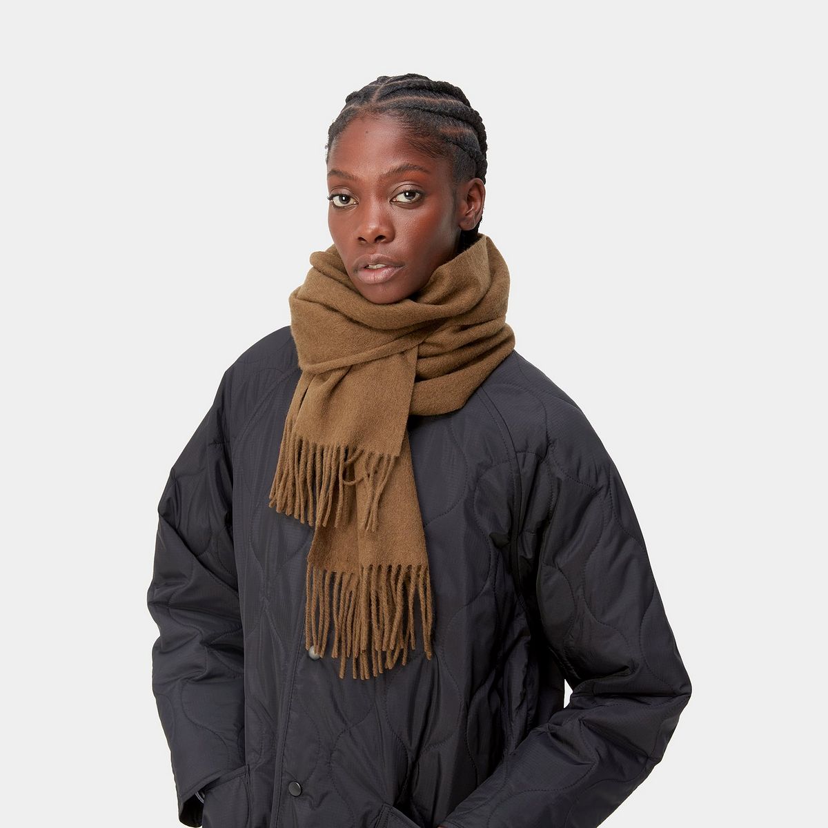 Huivi Carhartt WIP Clan Scarf "Tamarind" Ruskea | I013507_1CN_XX, 0