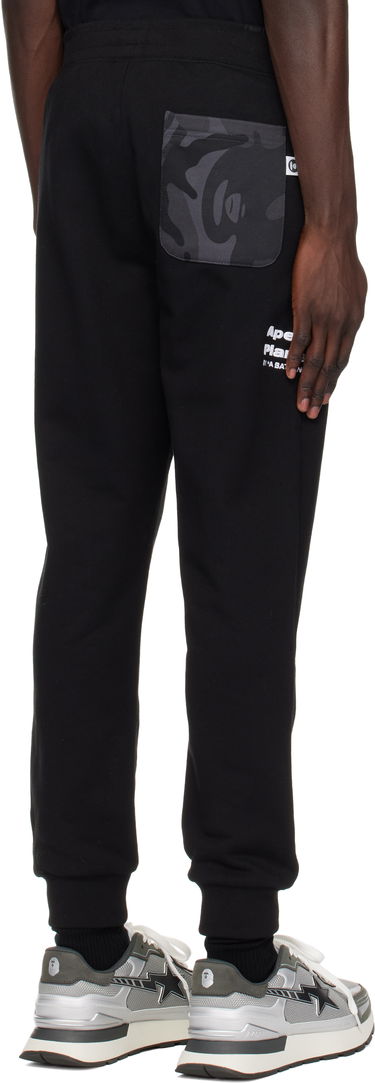 Verryttelyhousut AAPE by A Bathing Ape AAPE by A Bathing Ape Main Sweatpants Musta | AAPPTMB637XXNBKX, 2