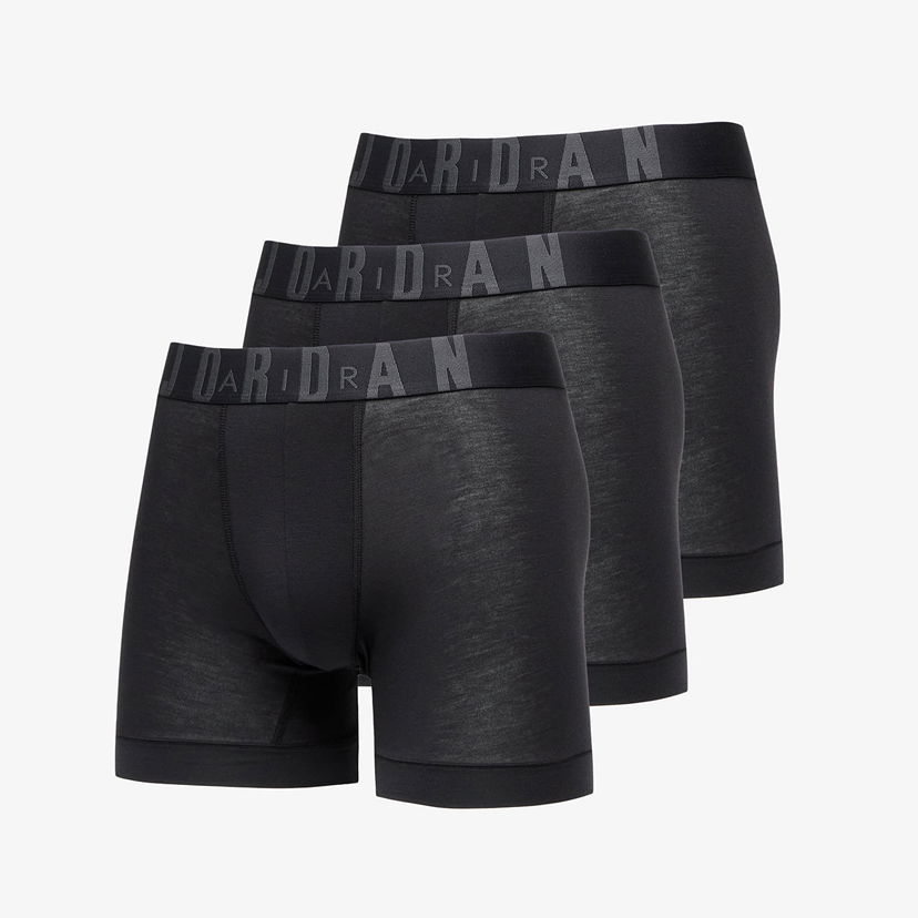 Alusvaatteet ja sukat Jordan Jordan Flight Modal Boxer 3-Pack Black S Musta | JM0621-023