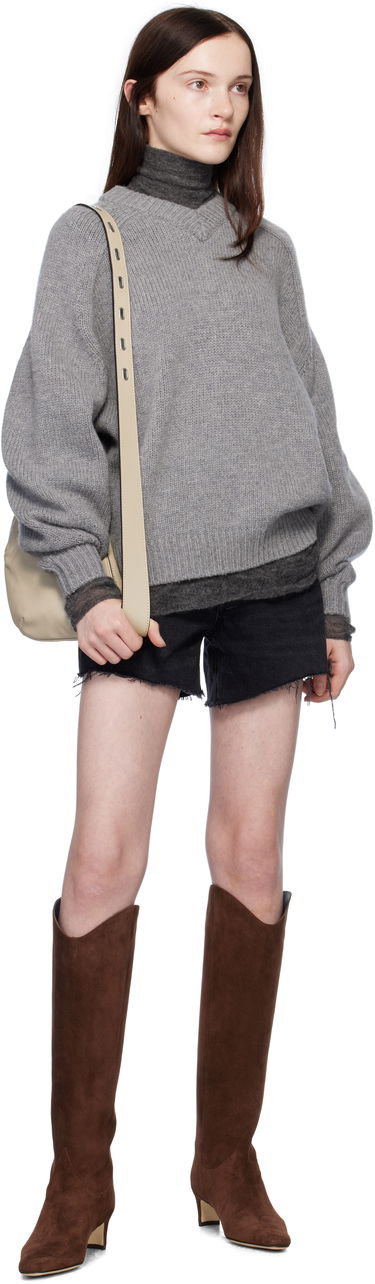Shortsit AGOLDE Parker Denim Shorts Musta | A9010C-1157, 3