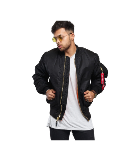 Bomber-takki Alpha Industries MA-1 Bomber Jacket Musta | 100101 03