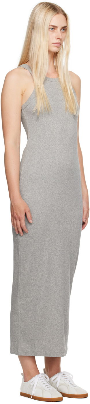 Mekko TOTEME Women's Curved Maxi Dress Harmaa | 243-WRD3766-FB0246, 1