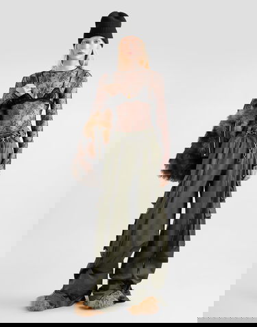 Body Dolce & Gabbana Dolce & Gabbana Chantilly Lace Bodysuit Musta | F79BPTFLREXN0000, 1